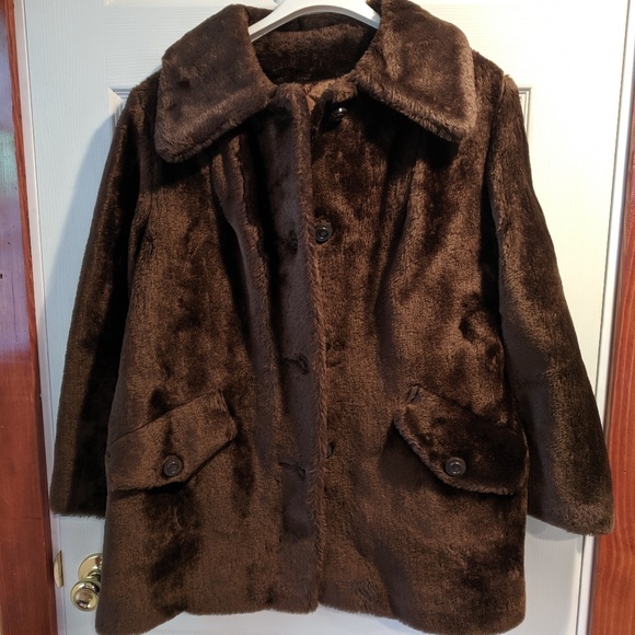 Sears Jackets & Blazers - Vintage Sears Faux fur